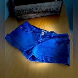 Blue Jean shorts!